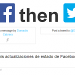Cómo publicar tus actualizaciones de Facebook en Twitter con IFTTT
