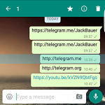 WhatsApp empieza a bloquear los enlaces hacia Telegram