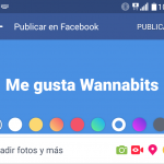 Facebook añade colores a sus mensajes de Facebook